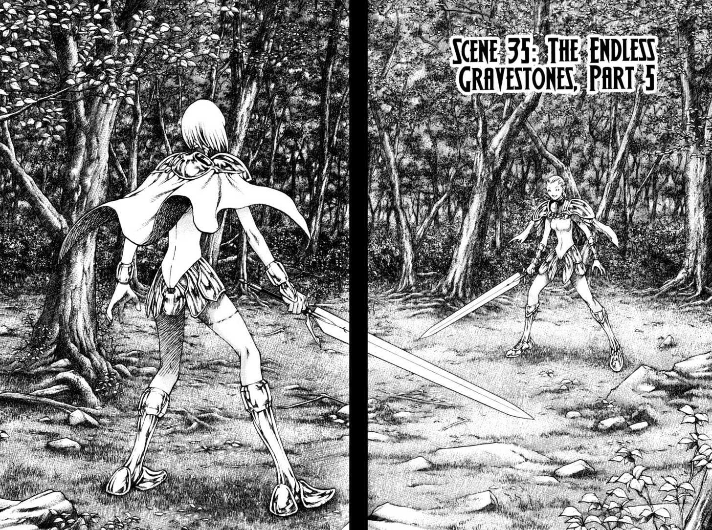 Claymore - Vol.7 Chapter 35 : The Endless Gravestones, Part 5