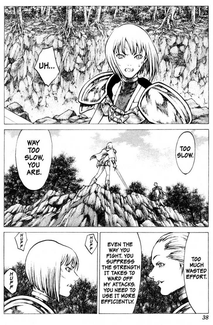 Claymore - Vol.7 Chapter 35 : The Endless Gravestones, Part 5