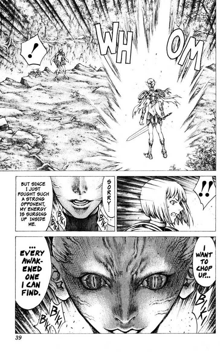 Claymore - Vol.7 Chapter 35 : The Endless Gravestones, Part 5