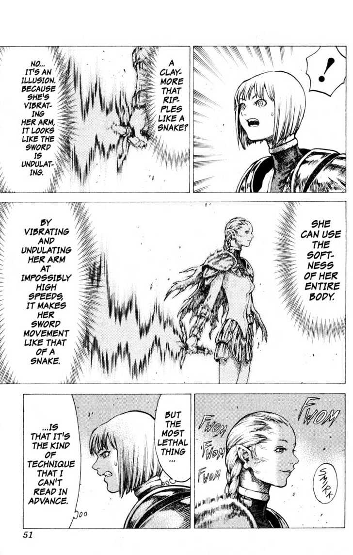 Claymore - Vol.7 Chapter 35 : The Endless Gravestones, Part 5