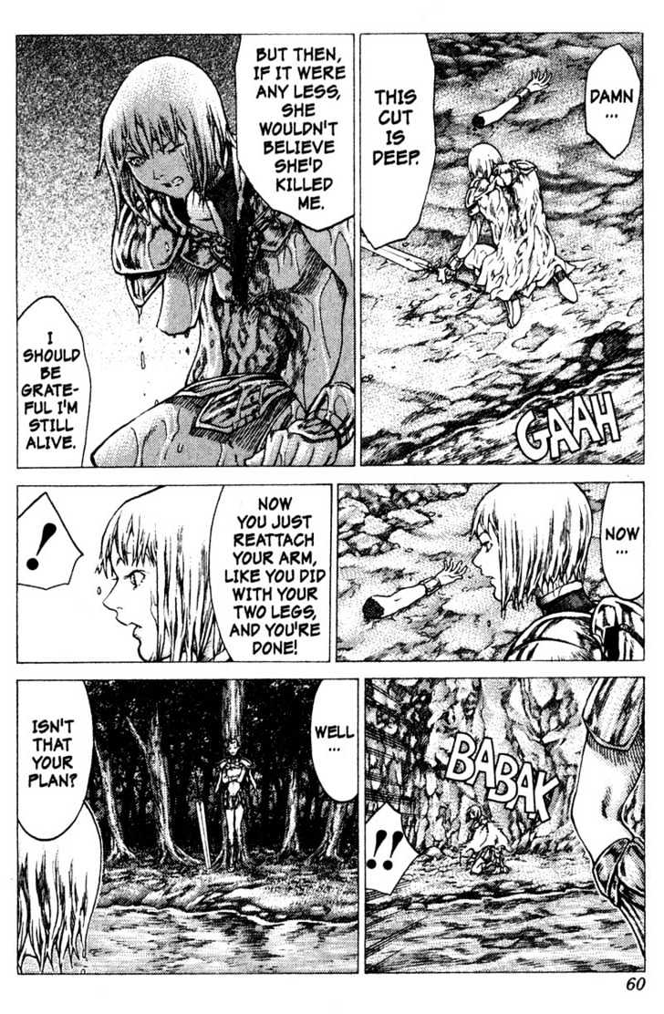 Claymore - Vol.7 Chapter 35 : The Endless Gravestones, Part 5