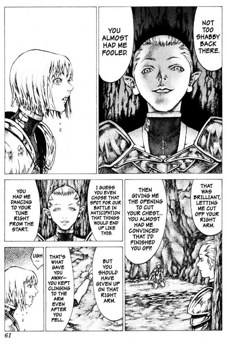 Claymore - Vol.7 Chapter 35 : The Endless Gravestones, Part 5