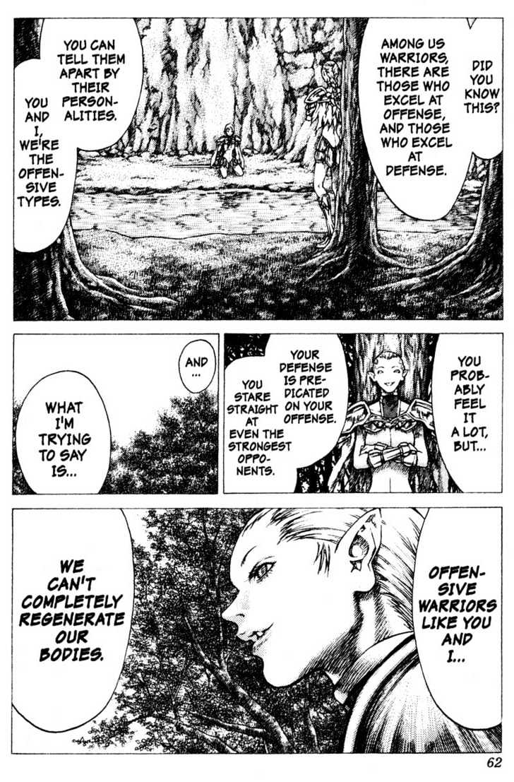 Claymore - Vol.7 Chapter 35 : The Endless Gravestones, Part 5