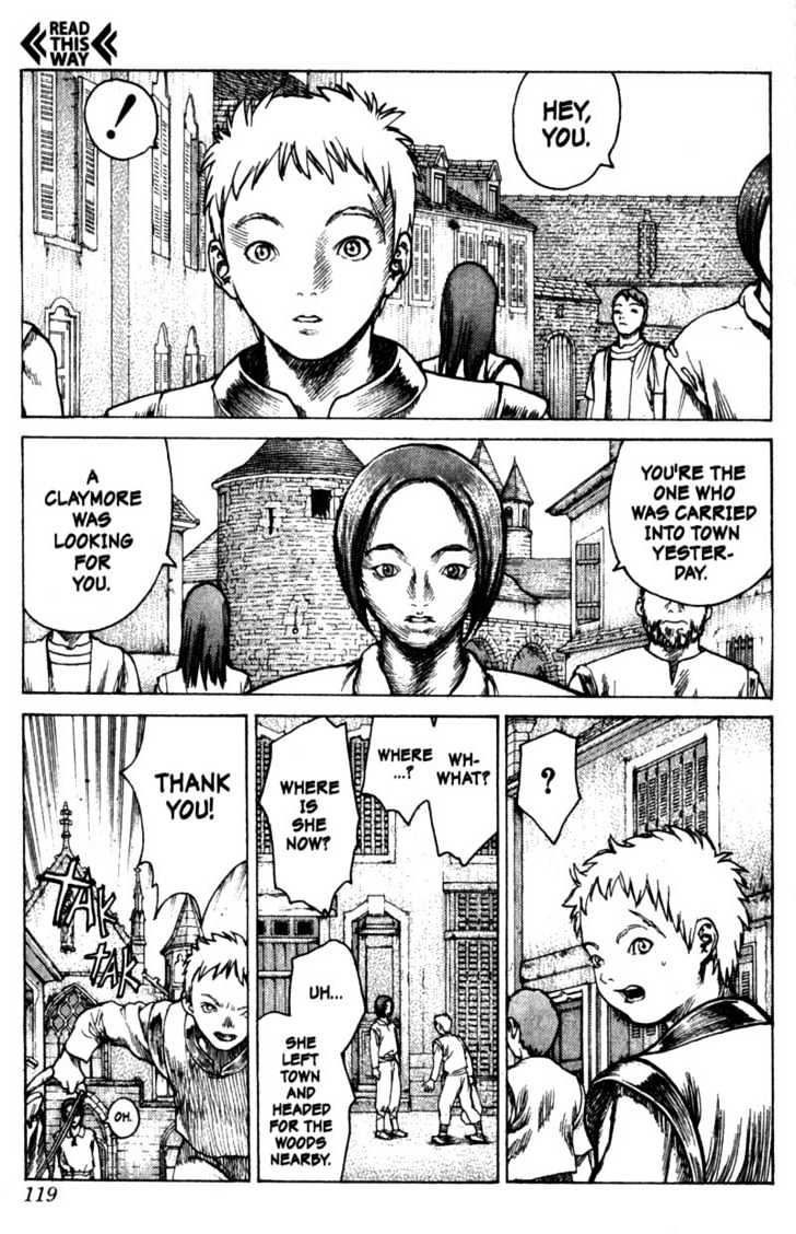 Claymore - Vol.1 Chapter 3 : Memory Of A Witch