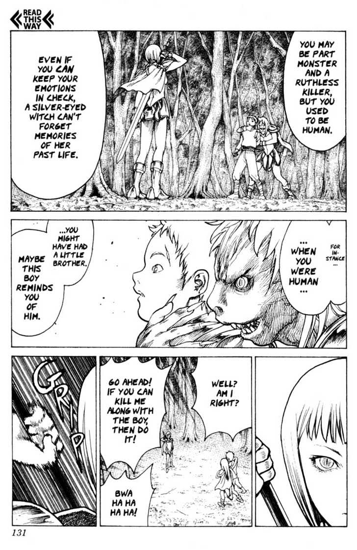 Claymore - Vol.1 Chapter 3 : Memory Of A Witch