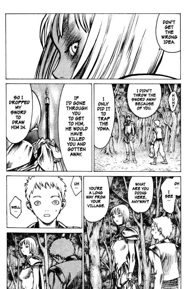 Claymore - Vol.1 Chapter 3 : Memory Of A Witch