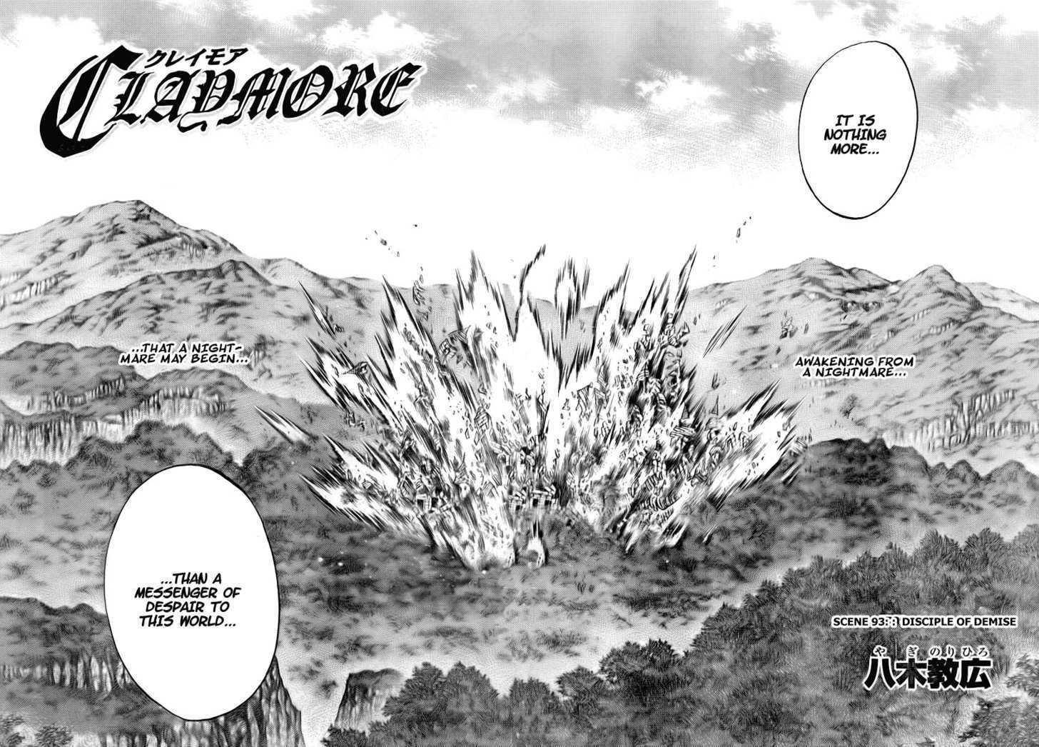 Claymore - Vol.17 Chapter 93 : Disciple Of Demise