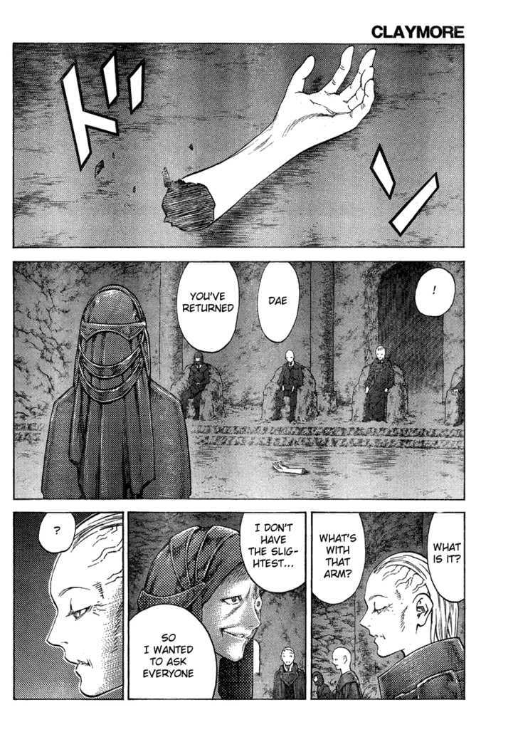 Claymore - Vol.20 Chapter 110 : Lingering Scent