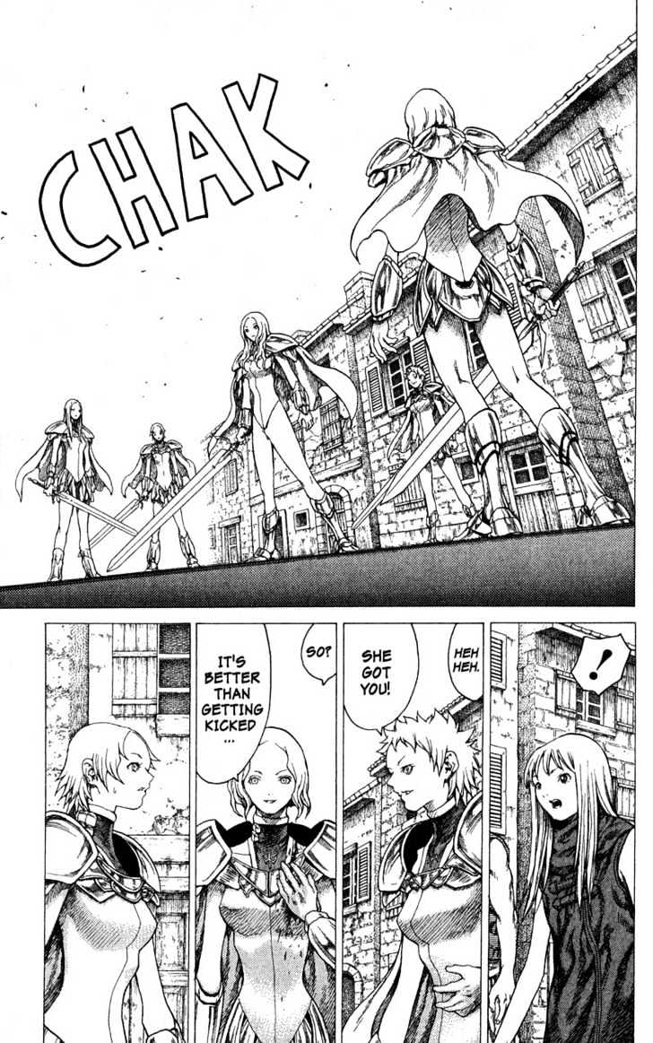 Claymore - Vol.4 Chapter 21 : Marked For Death, Part 4