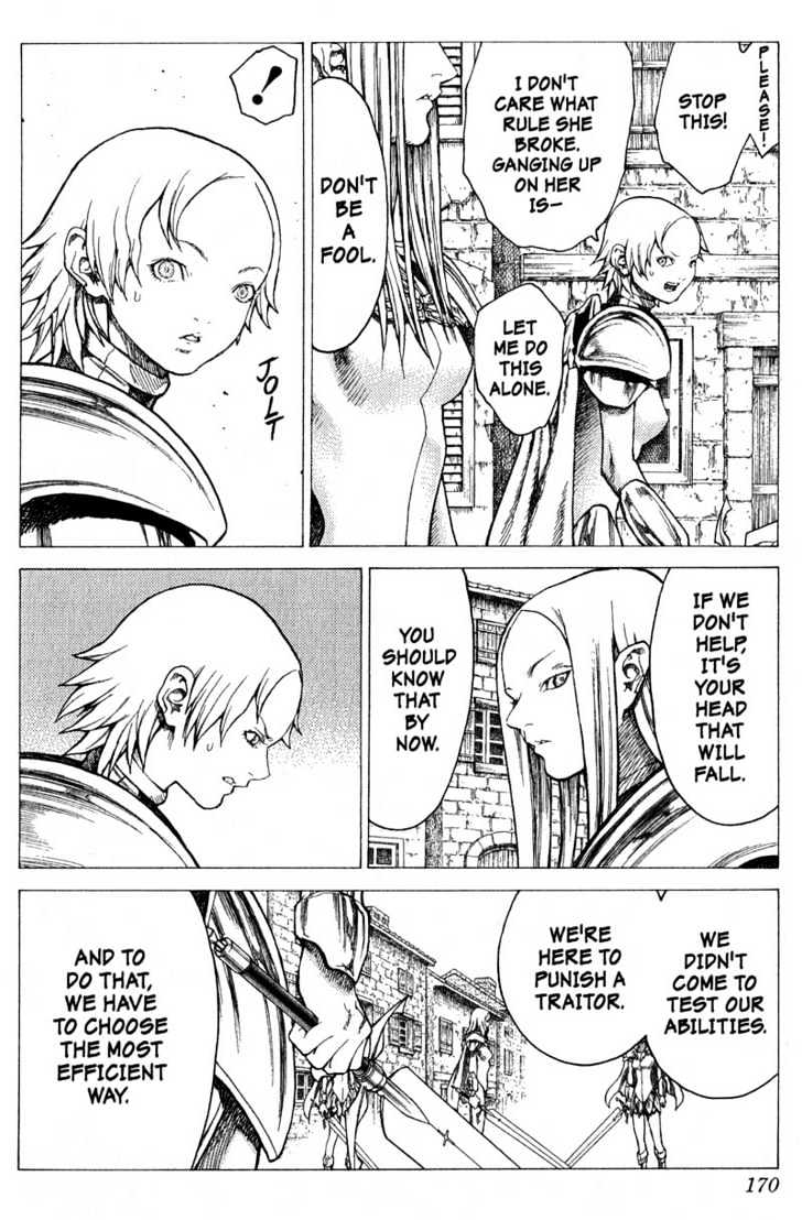 Claymore - Vol.4 Chapter 21 : Marked For Death, Part 4