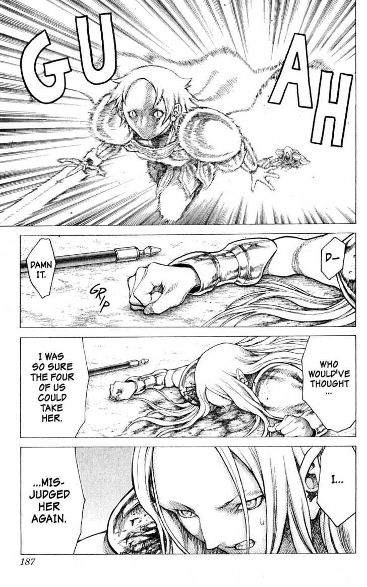 Claymore - Vol.4 Chapter 21 : Marked For Death, Part 4