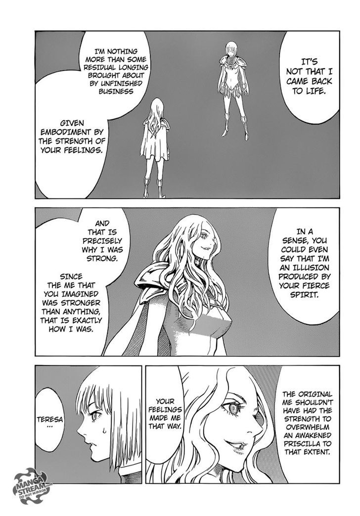 Claymore - Vol.24 Chapter 155 : Proof Of Life