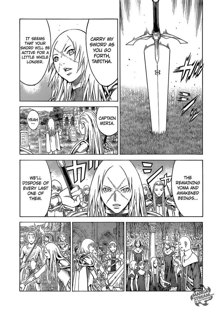 Claymore - Vol.24 Chapter 155 : Proof Of Life