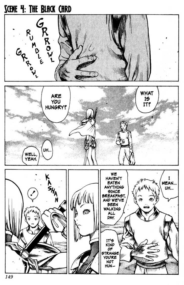 Claymore - Vol.1 Chapter 4 : The Black Card