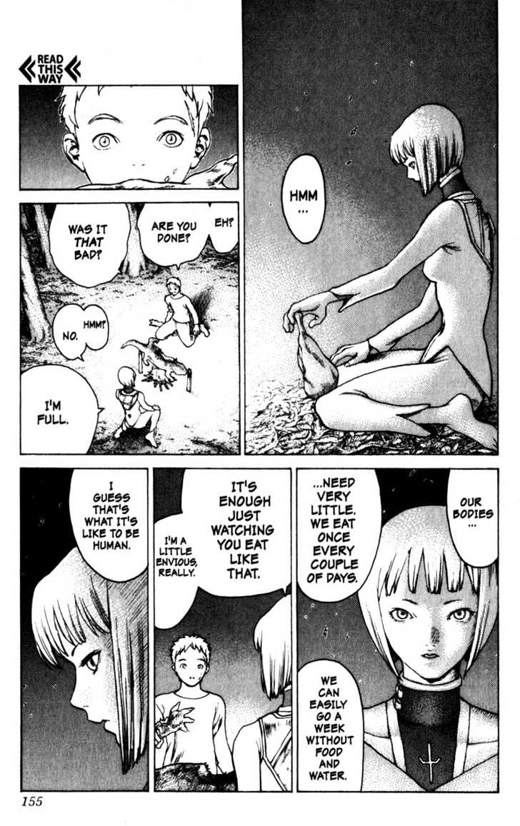 Claymore - Vol.1 Chapter 4 : The Black Card