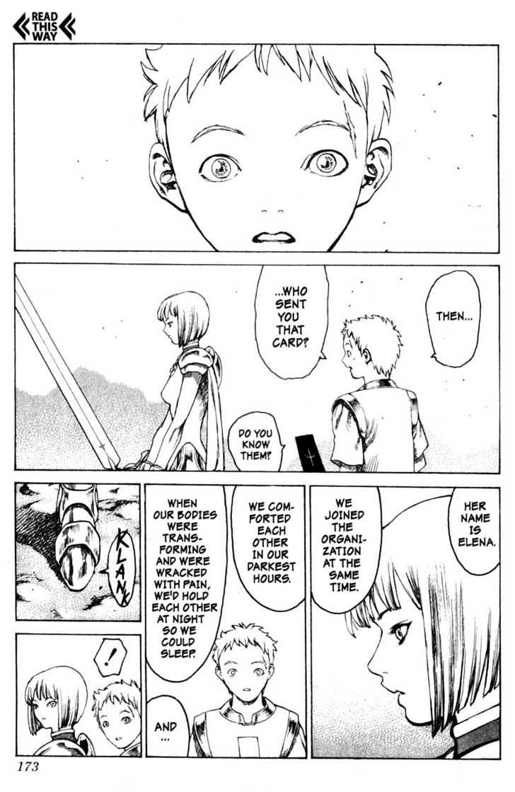 Claymore - Vol.1 Chapter 4 : The Black Card