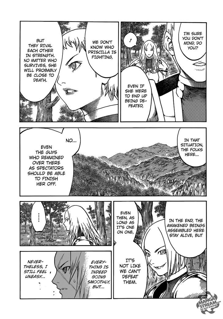 Claymore - Vol.24 Chapter 136 : Gnawing Malice