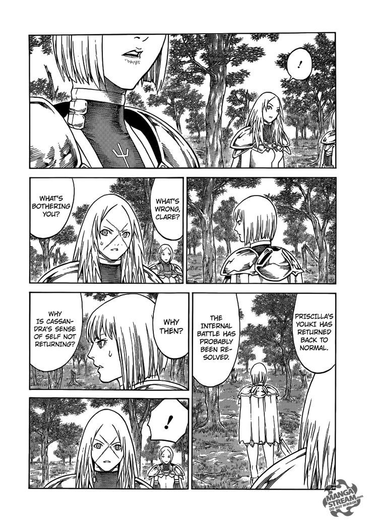 Claymore - Vol.24 Chapter 136 : Gnawing Malice