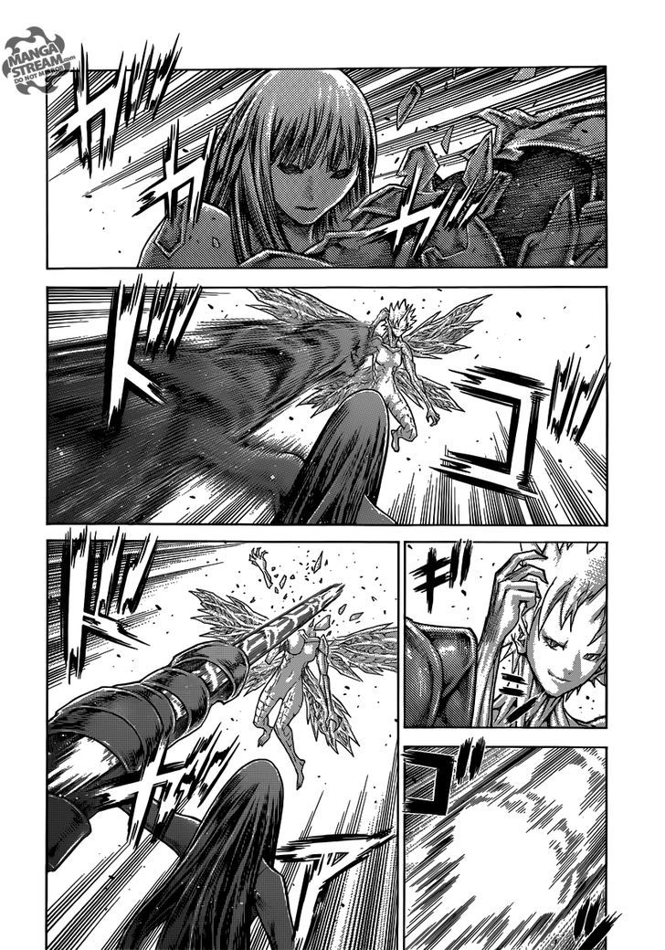 Claymore - Vol.24 Chapter 136 : Gnawing Malice