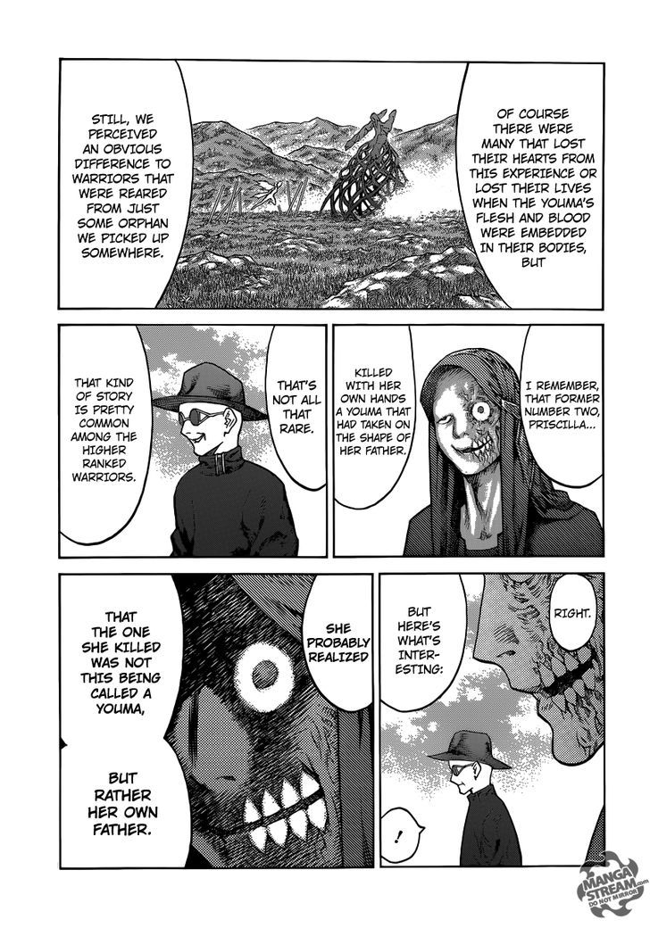 Claymore - Vol.24 Chapter 136 : Gnawing Malice