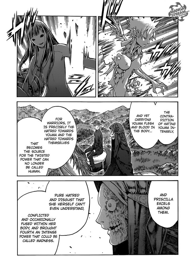 Claymore - Vol.24 Chapter 136 : Gnawing Malice