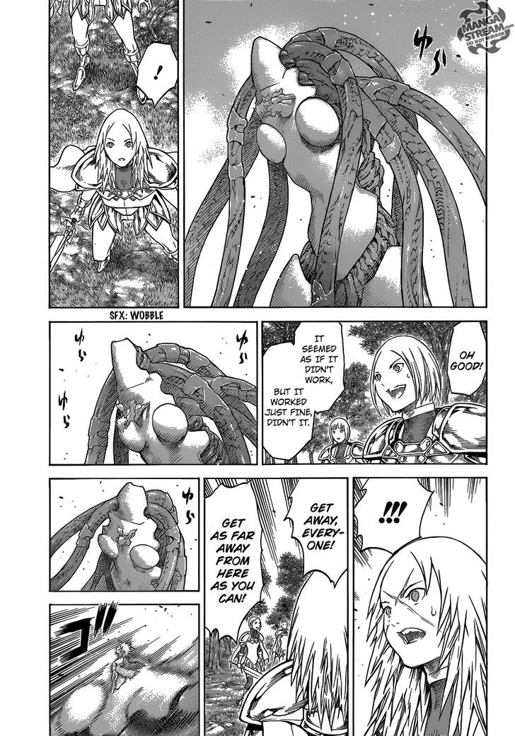 Claymore - Vol.24 Chapter 136 : Gnawing Malice