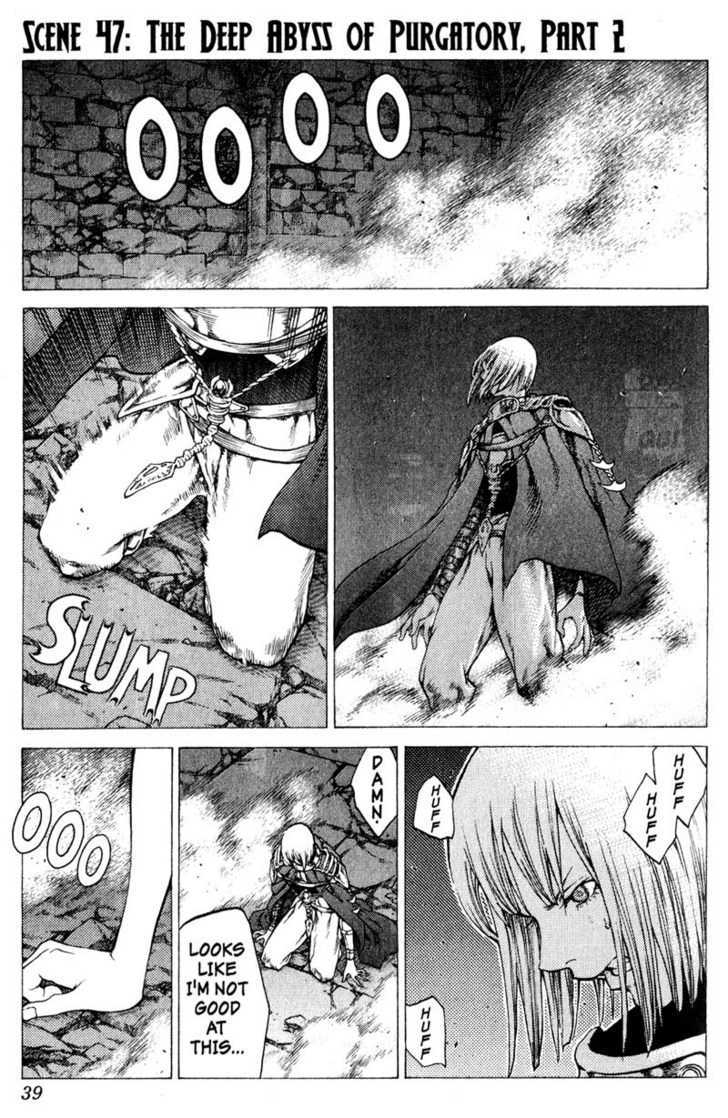 Claymore - Vol.9 Chapter 47 : The Deep Abyss Of Purgatory, Part 2