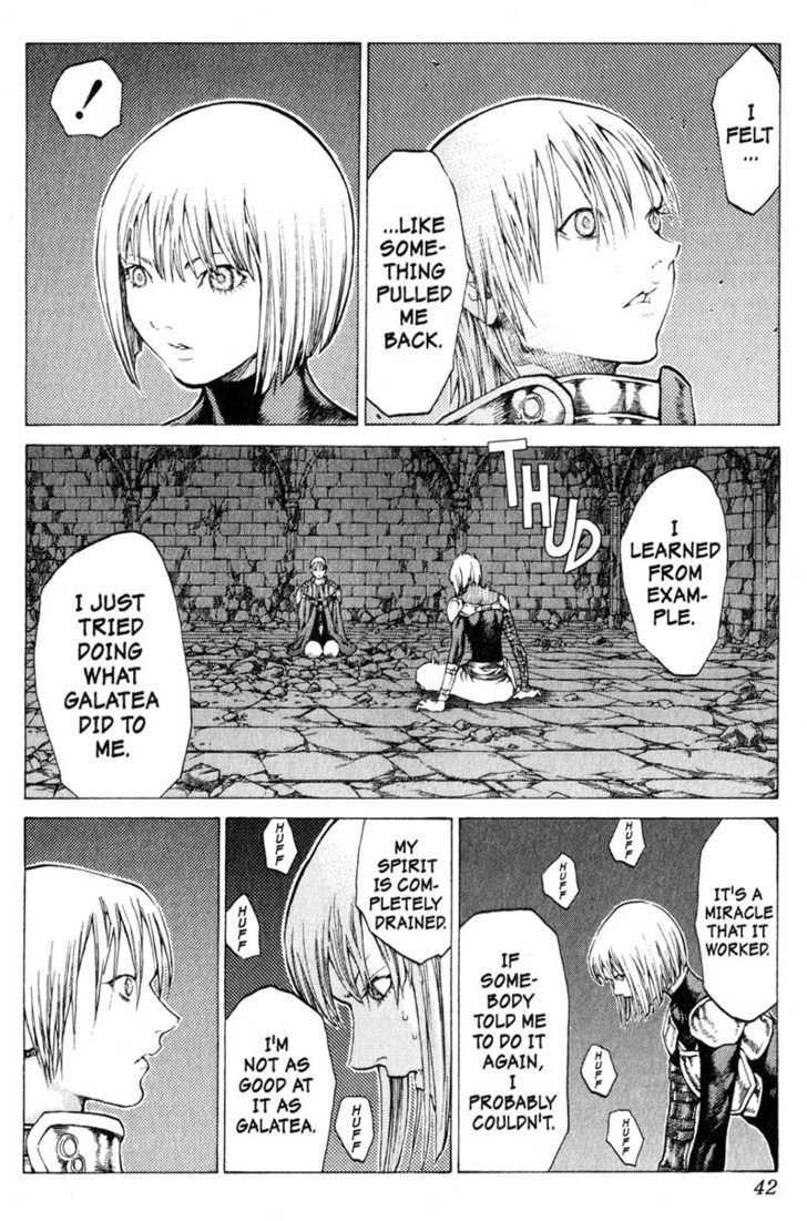 Claymore - Vol.9 Chapter 47 : The Deep Abyss Of Purgatory, Part 2