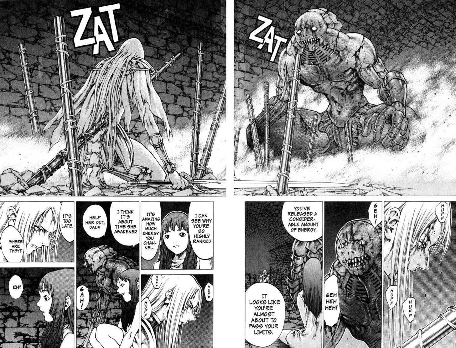 Claymore - Vol.9 Chapter 47 : The Deep Abyss Of Purgatory, Part 2