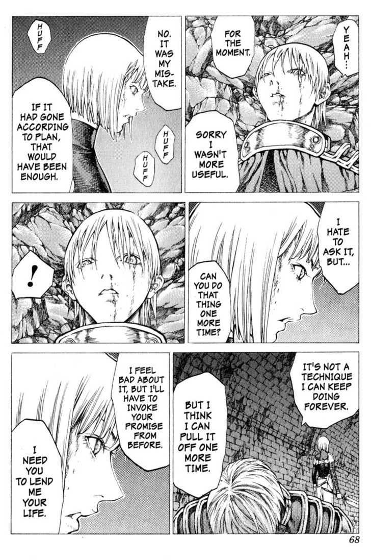 Claymore - Vol.9 Chapter 47 : The Deep Abyss Of Purgatory, Part 2