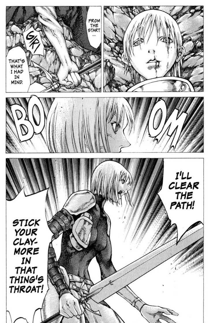 Claymore - Vol.9 Chapter 47 : The Deep Abyss Of Purgatory, Part 2