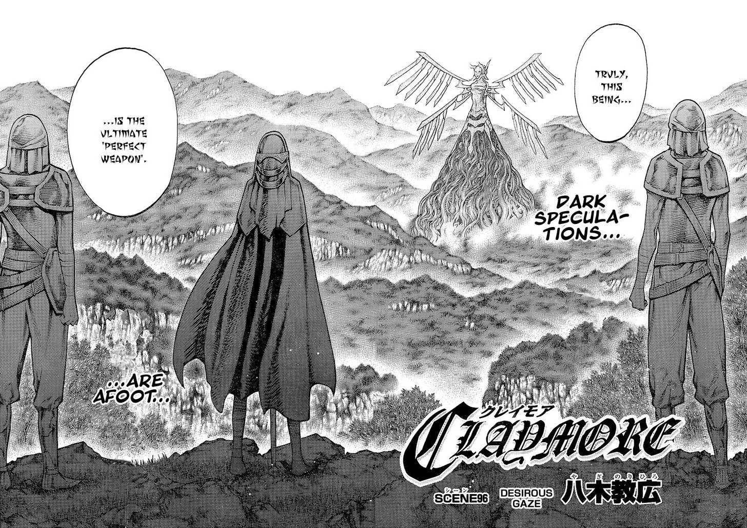 Claymore - Vol.18 Chapter 96 : Desirous Gaze