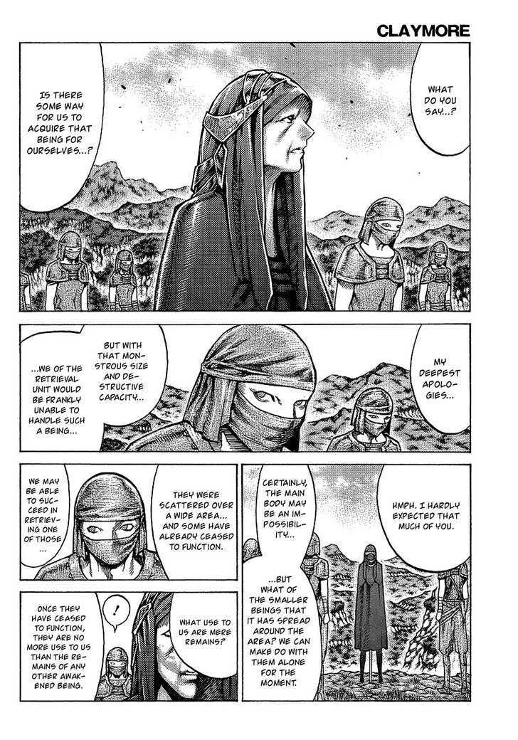 Claymore - Vol.18 Chapter 96 : Desirous Gaze