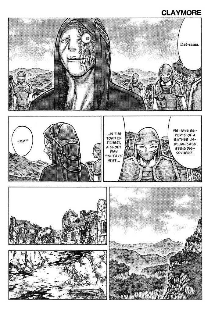 Claymore - Vol.18 Chapter 96 : Desirous Gaze