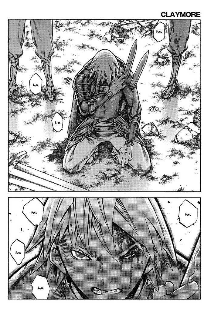 Claymore - Vol.18 Chapter 96 : Desirous Gaze