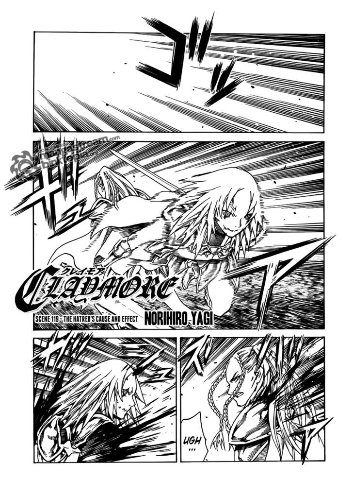 Claymore - Vol.21 Chapter 119 : The Hatred's Cause And Effect