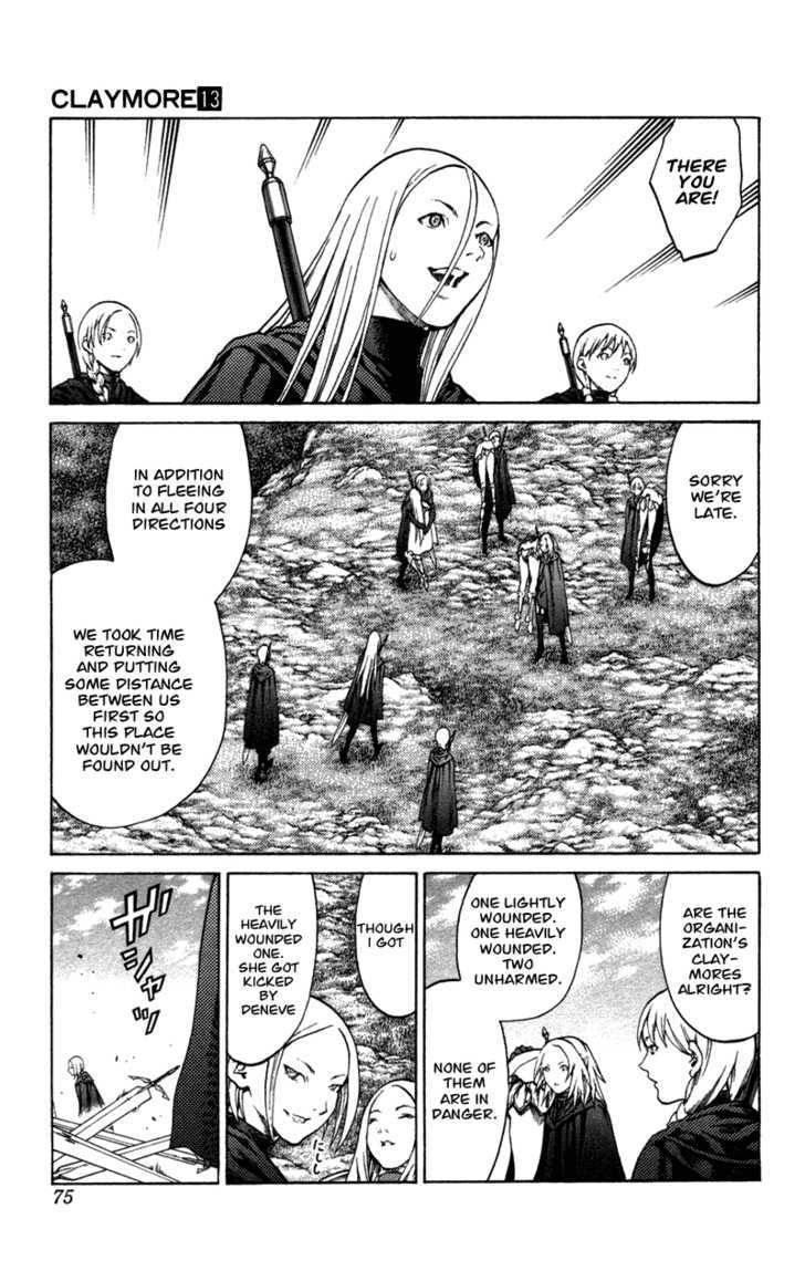 Claymore - Vol.13 Chapter 72 : The Defiant Ones, Part 5