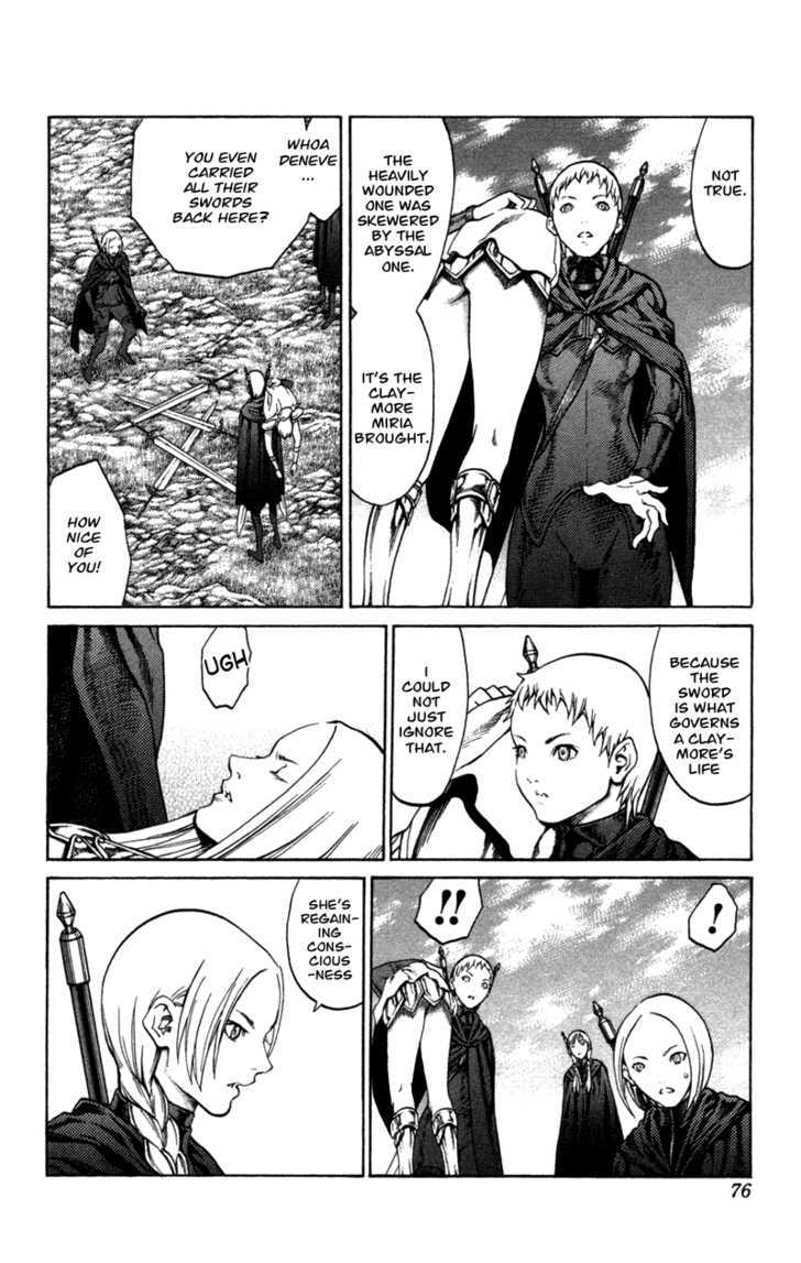 Claymore - Vol.13 Chapter 72 : The Defiant Ones, Part 5