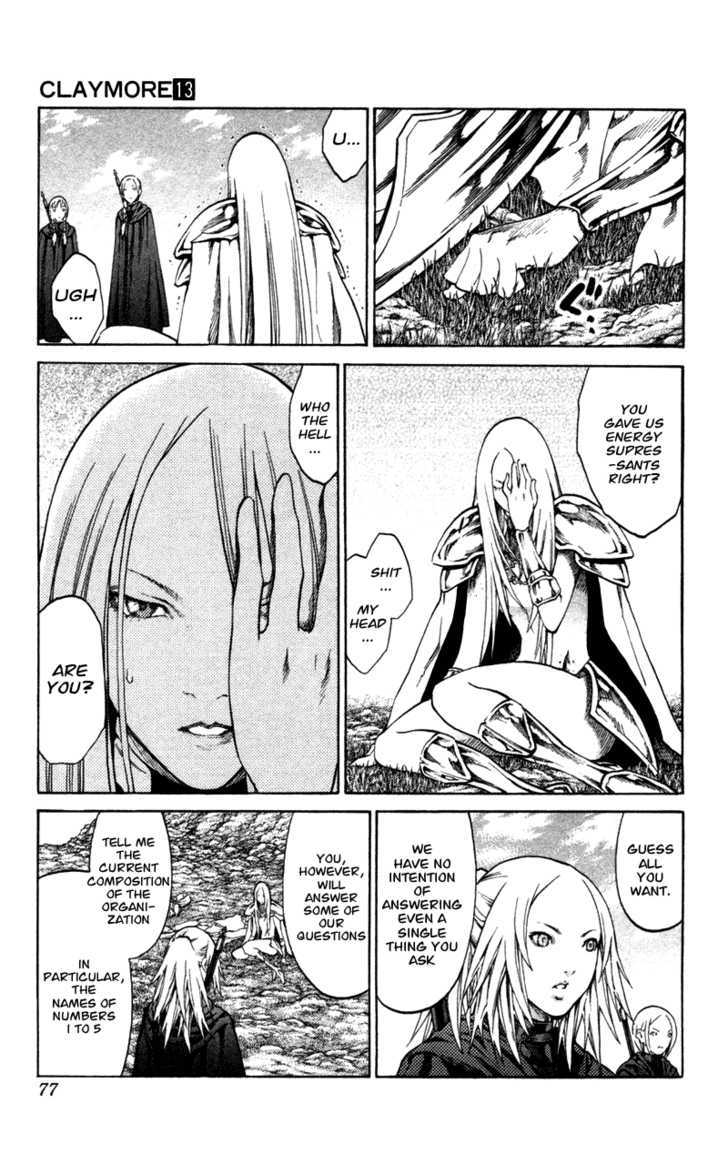 Claymore - Vol.13 Chapter 72 : The Defiant Ones, Part 5