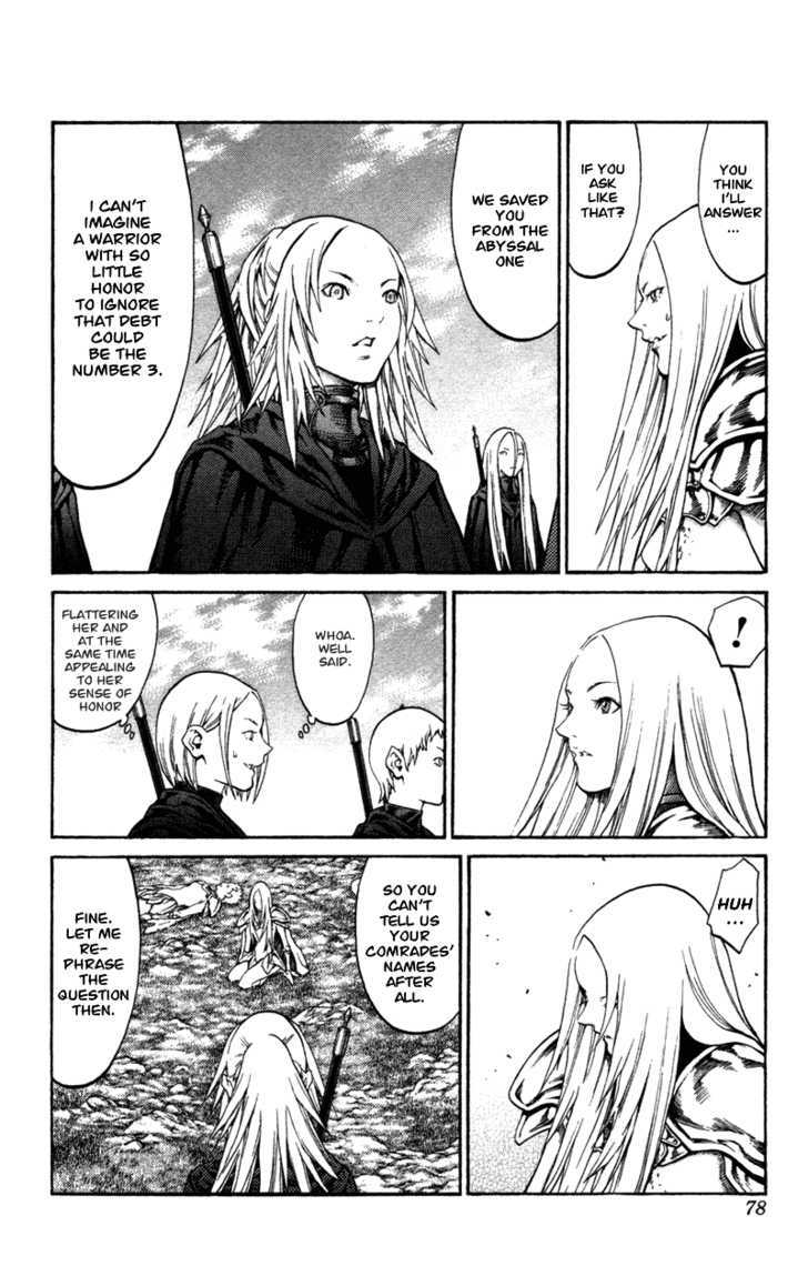 Claymore - Vol.13 Chapter 72 : The Defiant Ones, Part 5