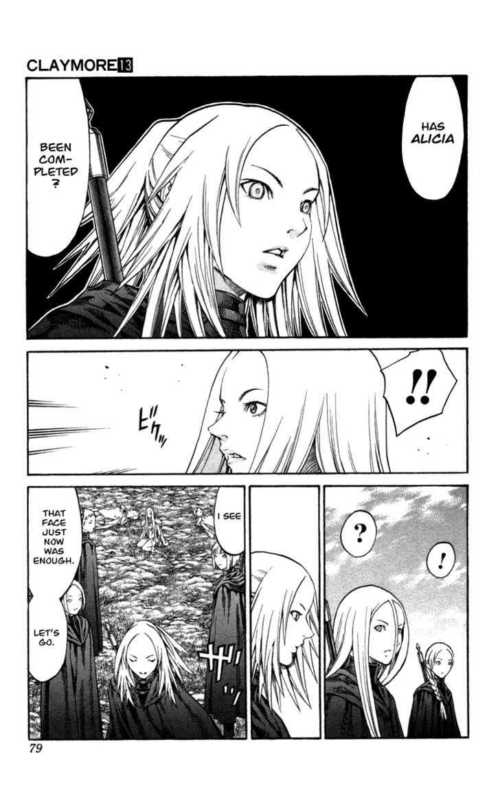 Claymore - Vol.13 Chapter 72 : The Defiant Ones, Part 5