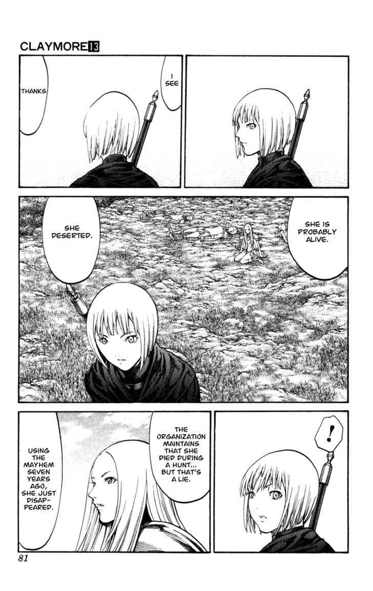 Claymore - Vol.13 Chapter 72 : The Defiant Ones, Part 5