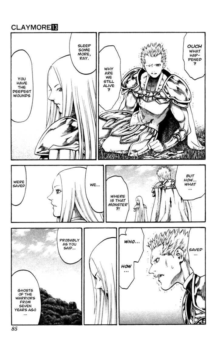 Claymore - Vol.13 Chapter 72 : The Defiant Ones, Part 5