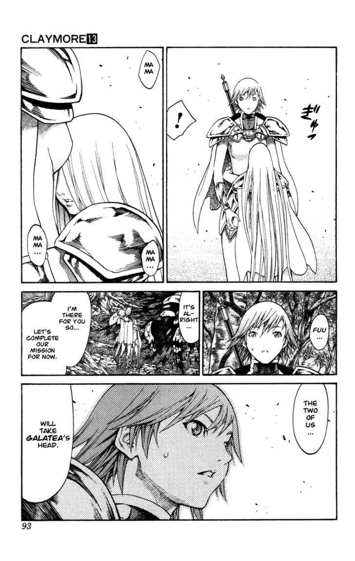 Claymore - Vol.13 Chapter 72 : The Defiant Ones, Part 5