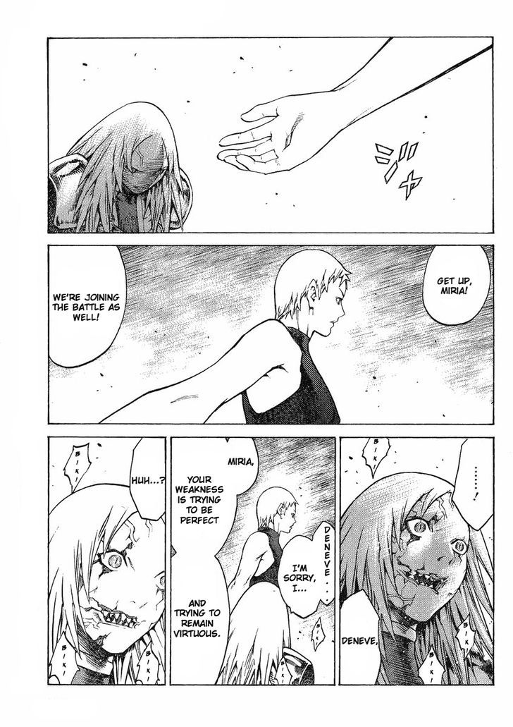 Claymore - Vol.22 Chapter 123 : The Elegant's Wing