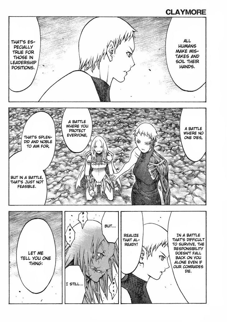 Claymore - Vol.22 Chapter 123 : The Elegant's Wing