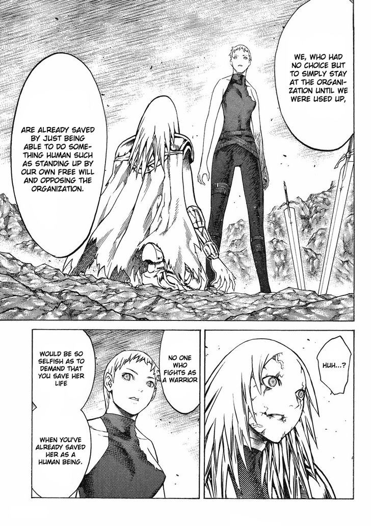 Claymore - Vol.22 Chapter 123 : The Elegant's Wing