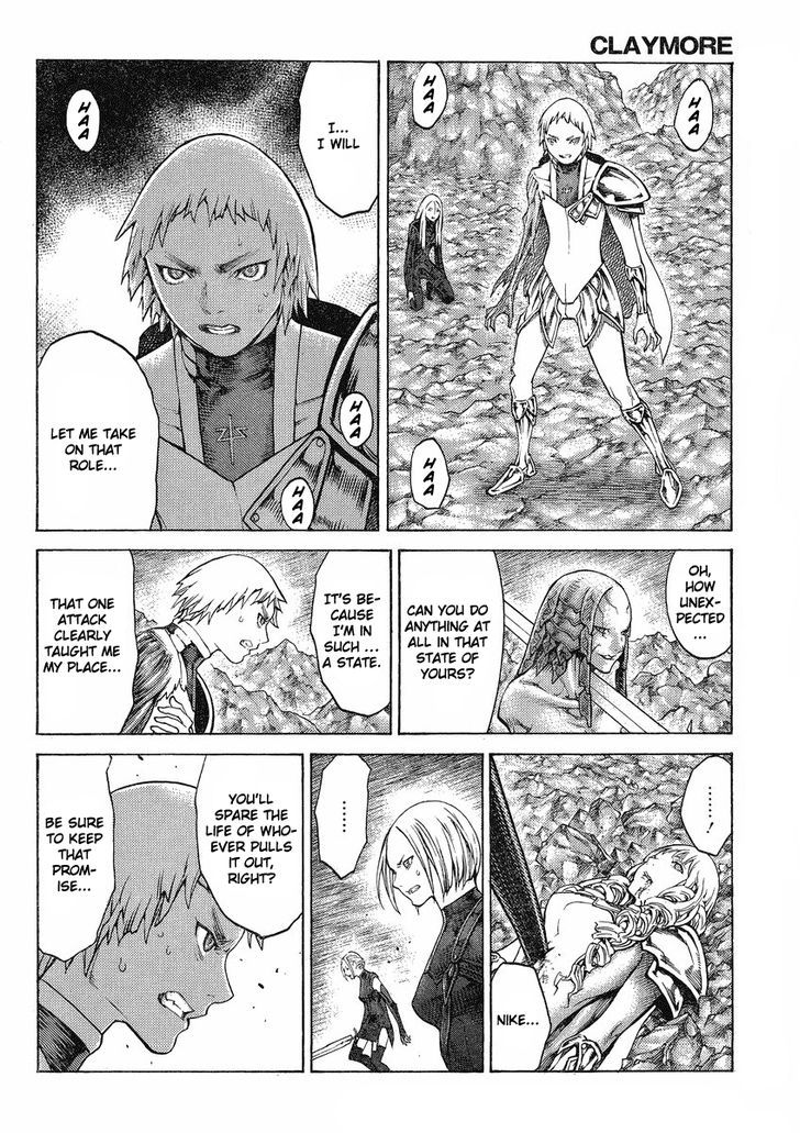 Claymore - Vol.22 Chapter 123 : The Elegant's Wing