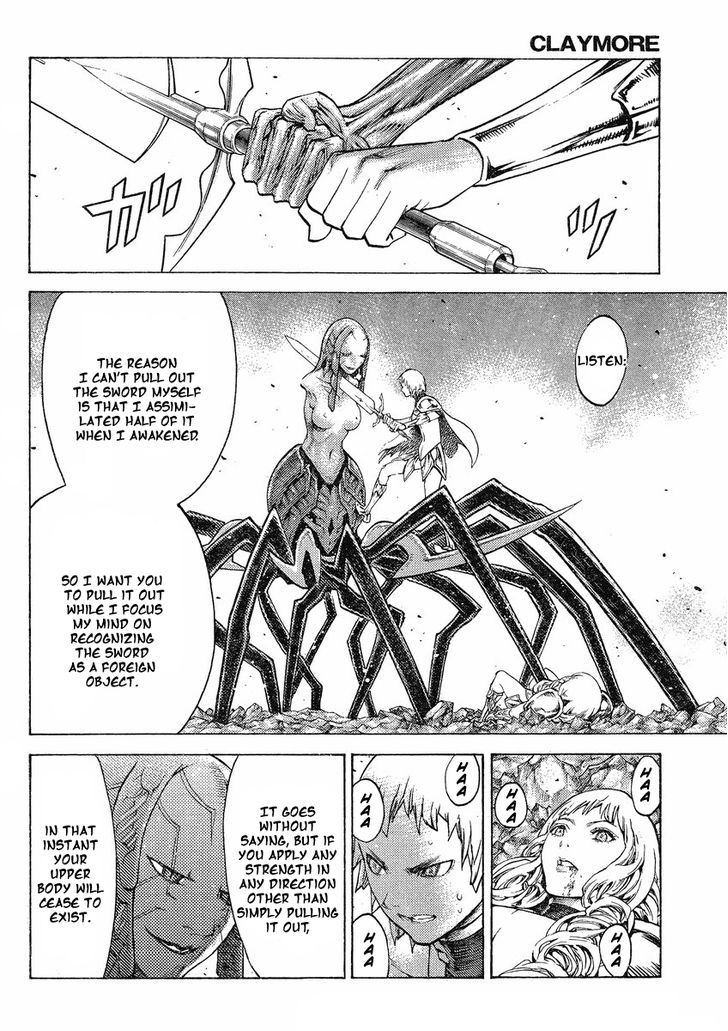 Claymore - Vol.22 Chapter 123 : The Elegant's Wing