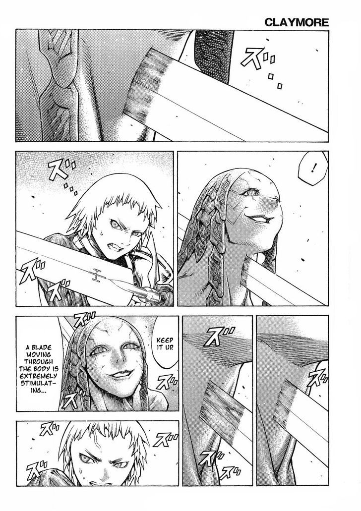 Claymore - Vol.22 Chapter 123 : The Elegant's Wing